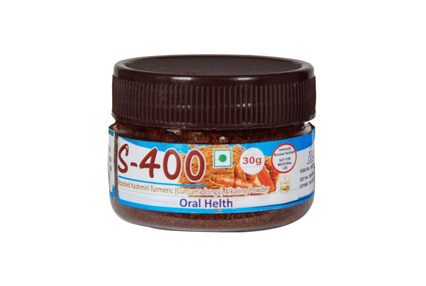 S-400 roasted Kashmiri turmeric supplement